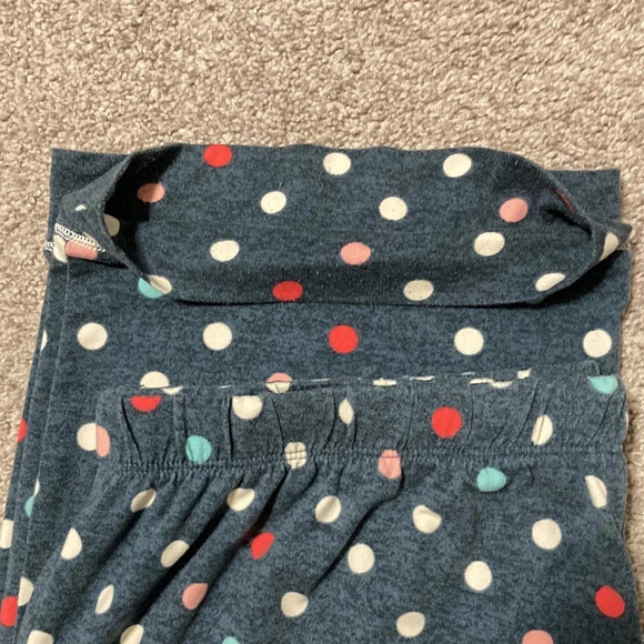 Cuddl Duds Polka Dot Long Sleeve Button Front Pajamas L - Picture 9 of 16